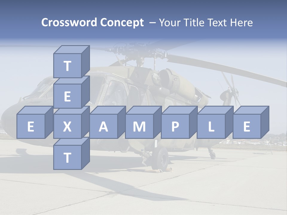 White Air Cold PowerPoint Template