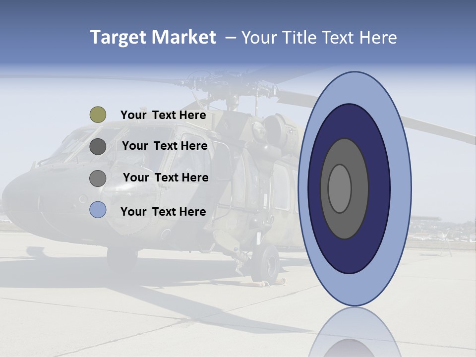 White Air Cold PowerPoint Template