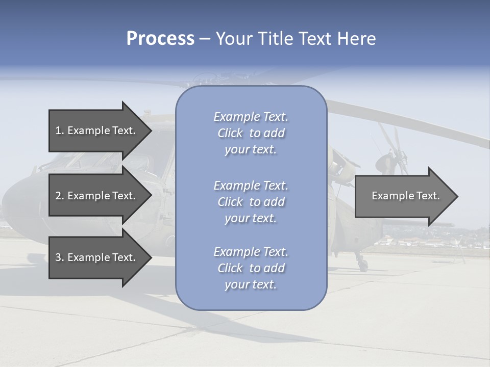 White Air Cold PowerPoint Template
