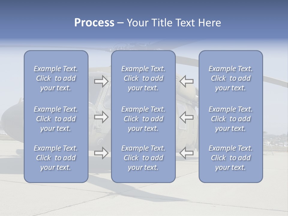 White Air Cold PowerPoint Template