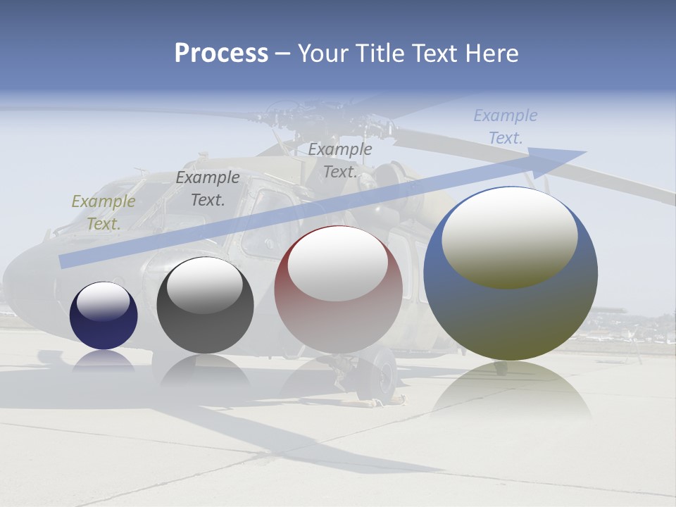 White Air Cold PowerPoint Template