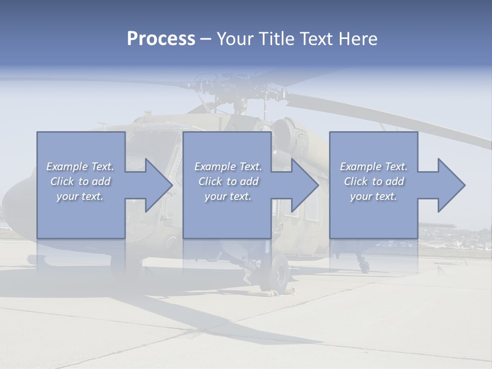 White Air Cold PowerPoint Template
