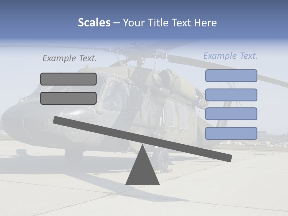 White Air Cold PowerPoint Template