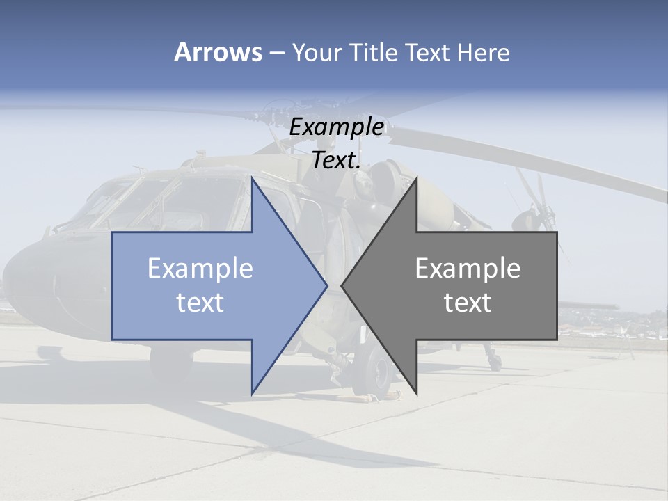 White Air Cold PowerPoint Template