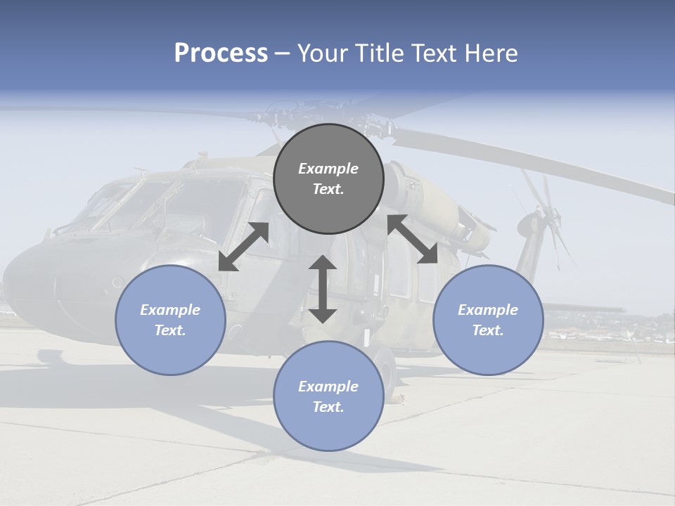 White Air Cold PowerPoint Template