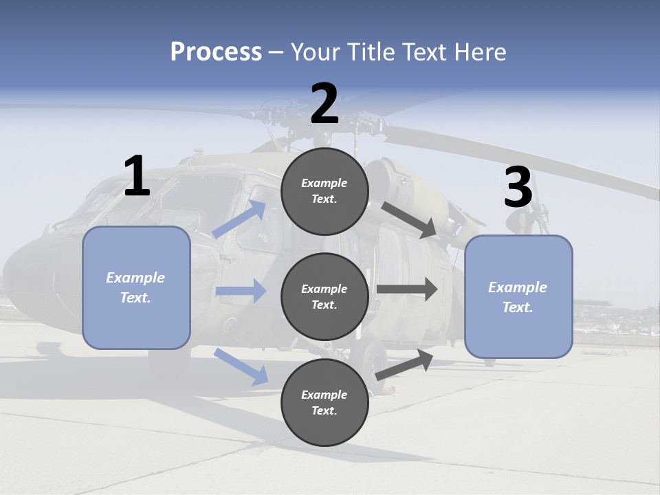 White Air Cold PowerPoint Template