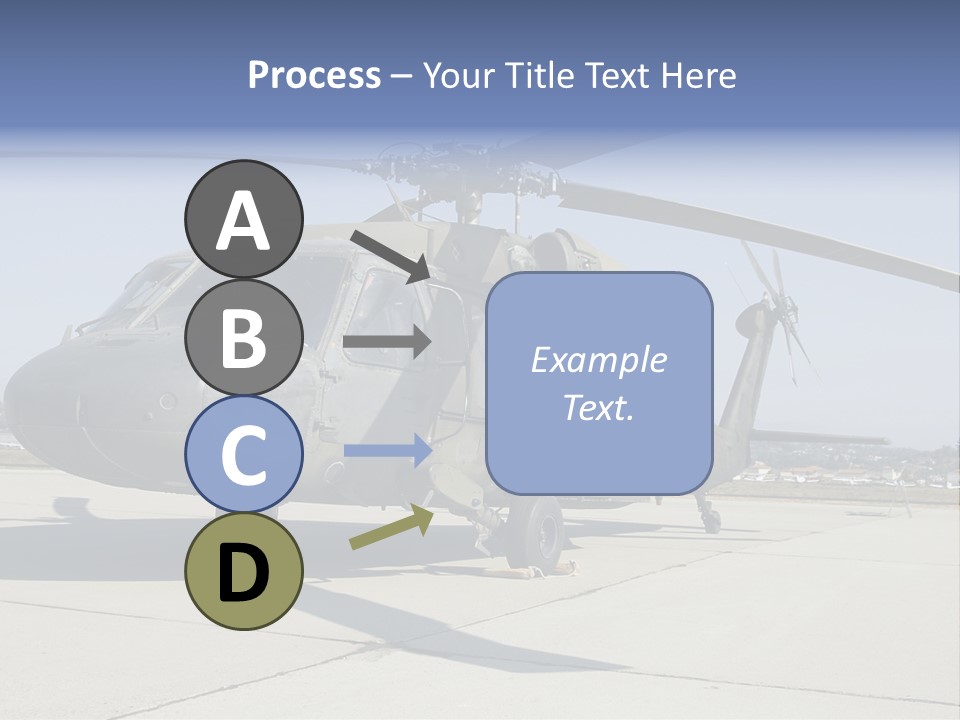 White Air Cold PowerPoint Template