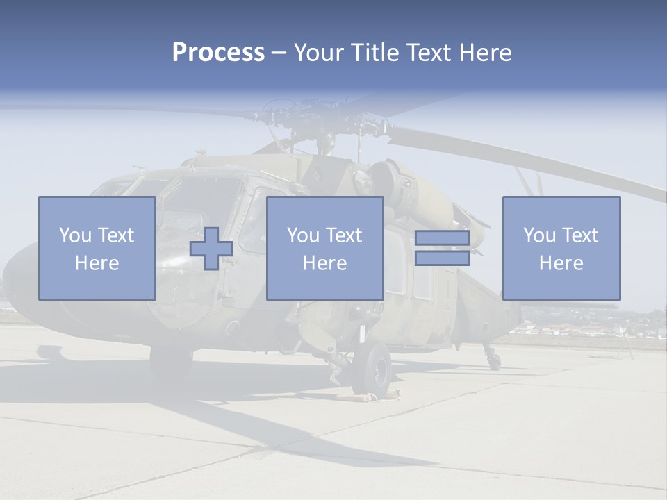 White Air Cold PowerPoint Template