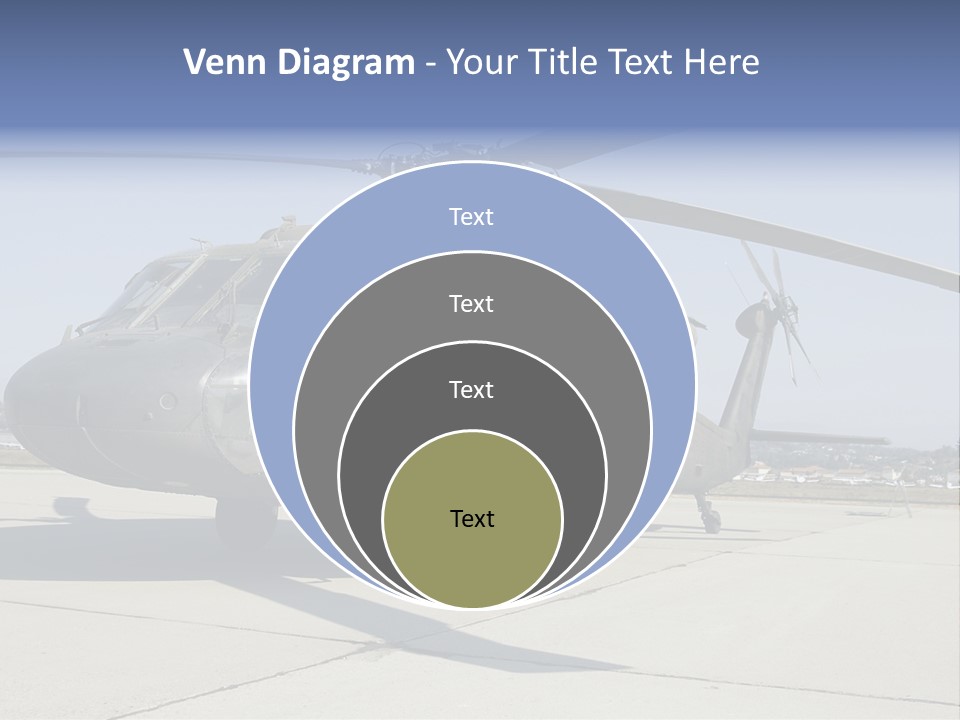 White Air Cold PowerPoint Template