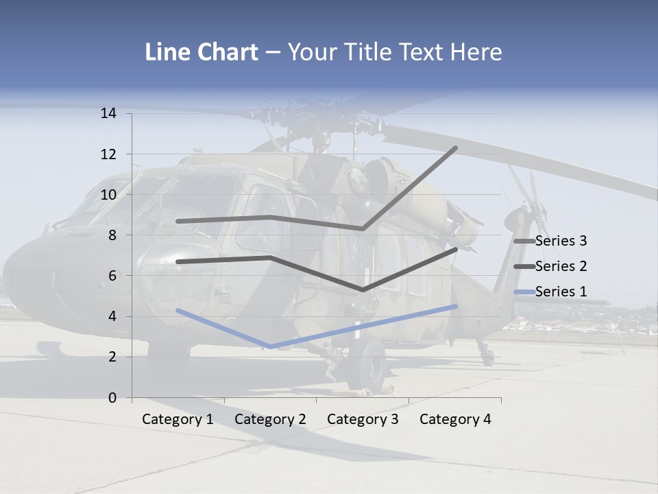 White Air Cold PowerPoint Template