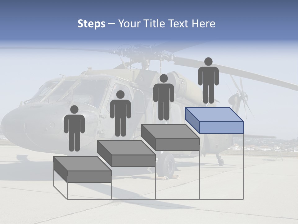 White Air Cold PowerPoint Template