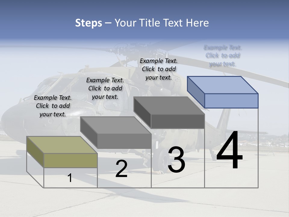 White Air Cold PowerPoint Template