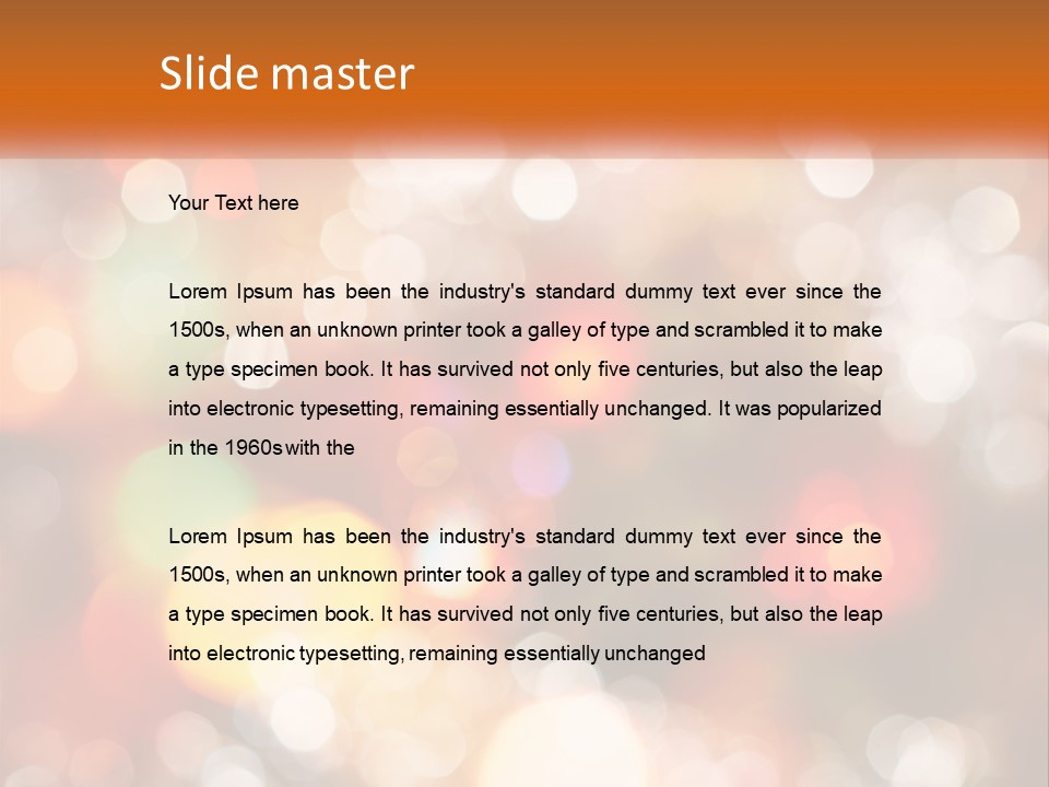 Climate Technology Equipment PowerPoint Template