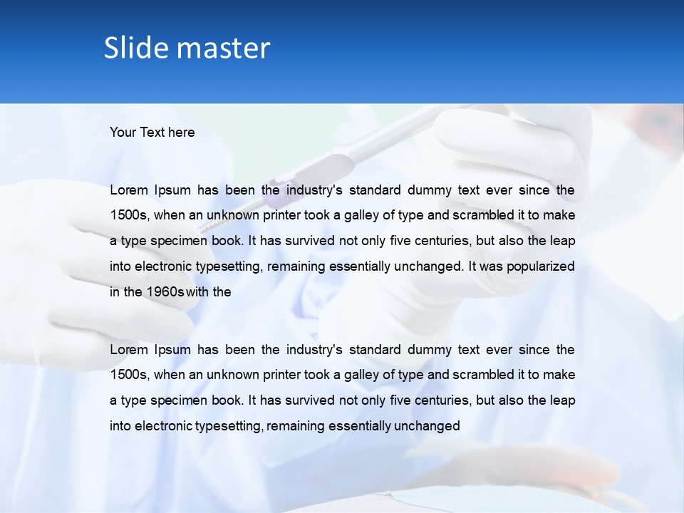 Unit Supply Condition PowerPoint Template