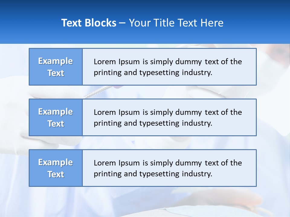 Unit Supply Condition PowerPoint Template