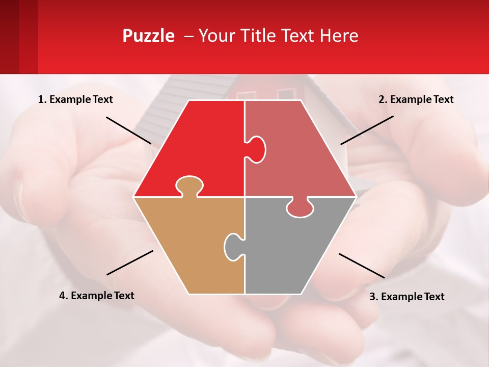 Energy Conditioner House PowerPoint Template