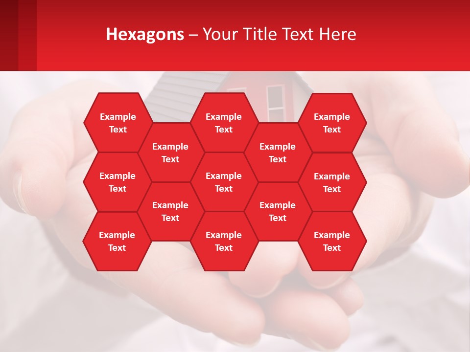 Energy Conditioner House PowerPoint Template