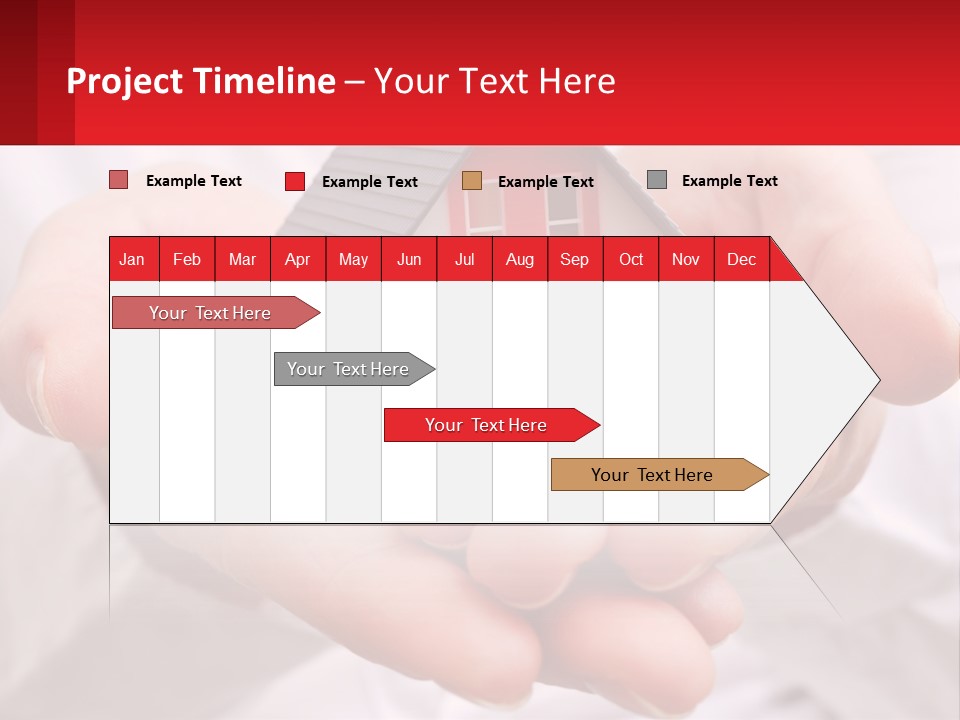 Energy Conditioner House PowerPoint Template
