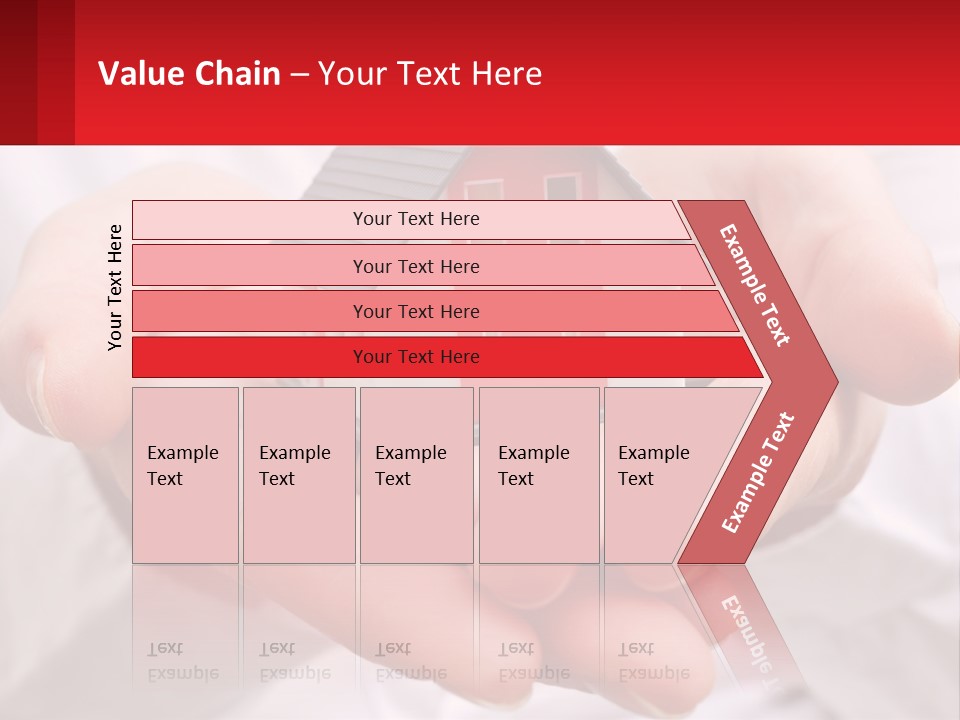 Energy Conditioner House PowerPoint Template