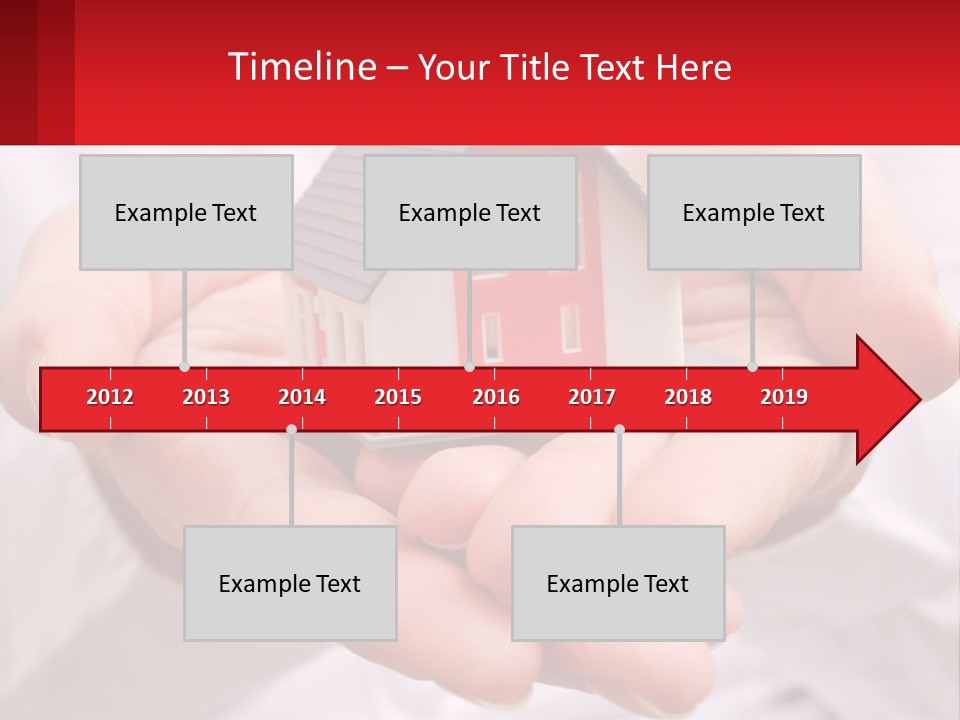 Energy Conditioner House PowerPoint Template