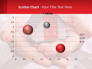 Energy Conditioner House PowerPoint Template