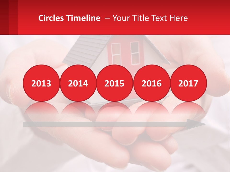 Energy Conditioner House PowerPoint Template