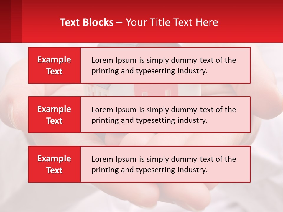Energy Conditioner House PowerPoint Template