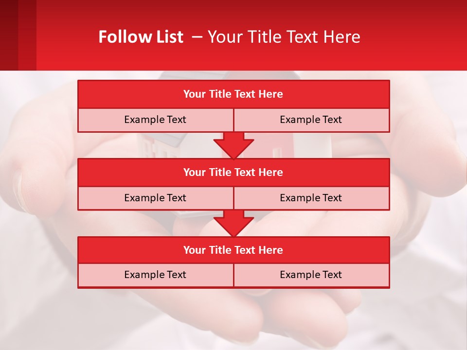Energy Conditioner House PowerPoint Template
