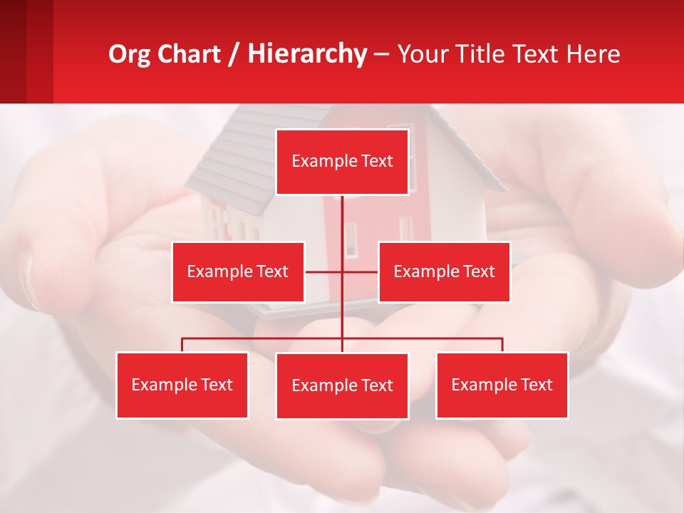 Energy Conditioner House PowerPoint Template