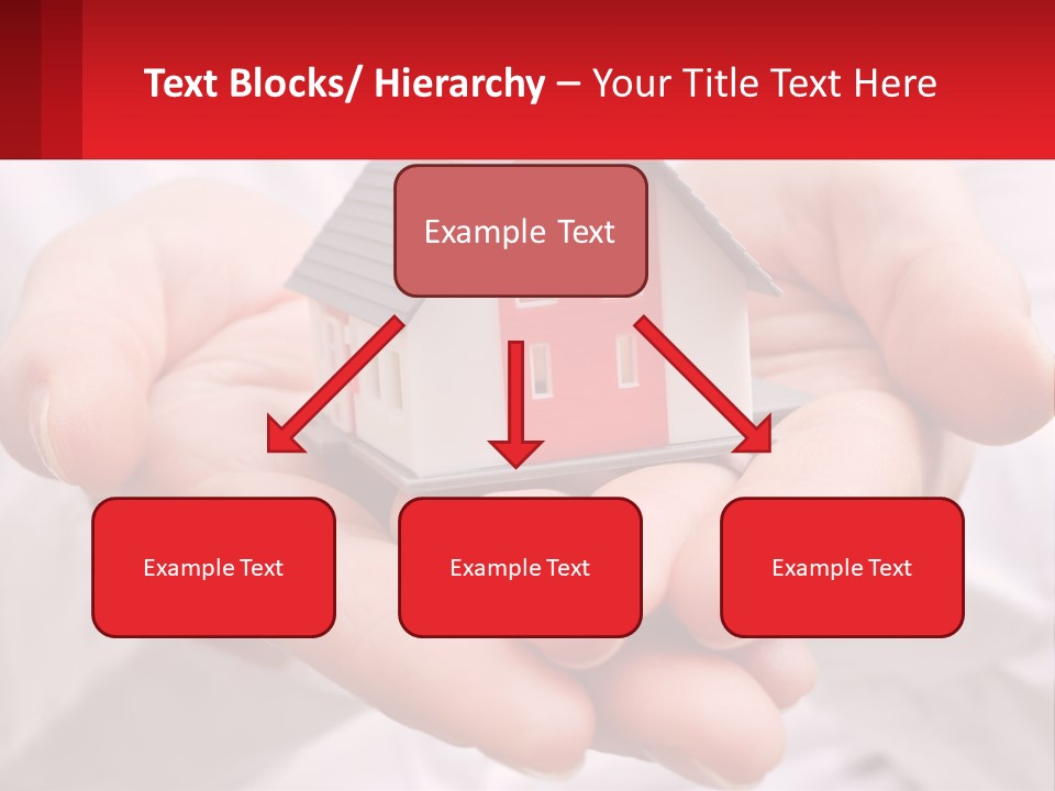 Energy Conditioner House PowerPoint Template