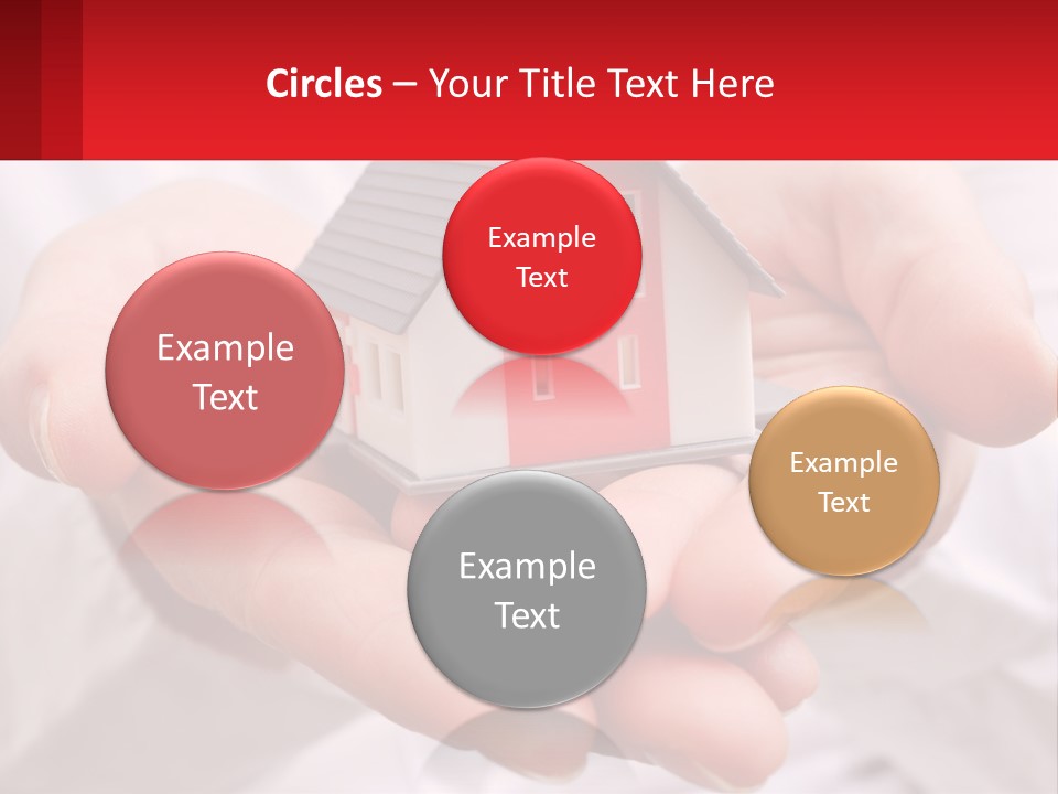 Energy Conditioner House PowerPoint Template