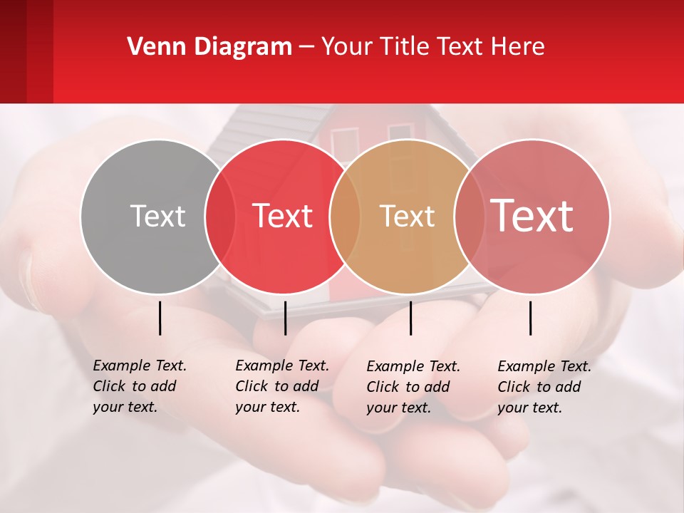 Energy Conditioner House PowerPoint Template