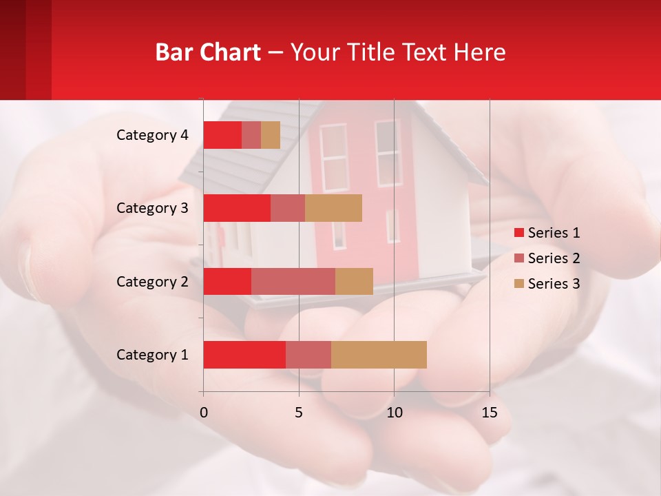 Energy Conditioner House PowerPoint Template