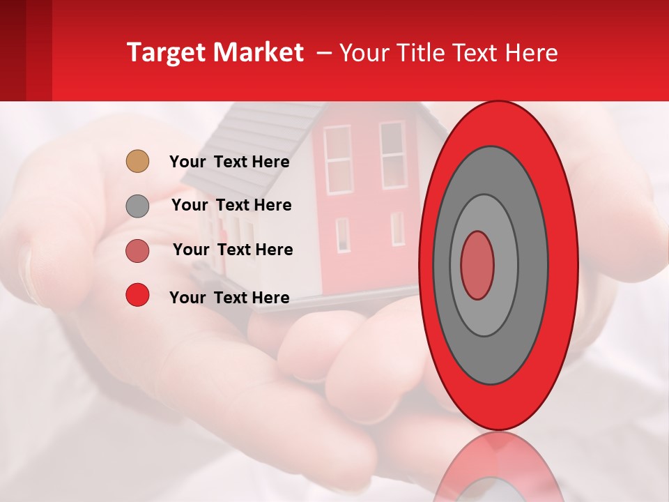 Energy Conditioner House PowerPoint Template