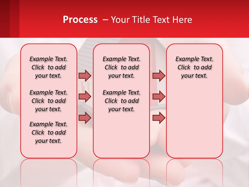 Energy Conditioner House PowerPoint Template