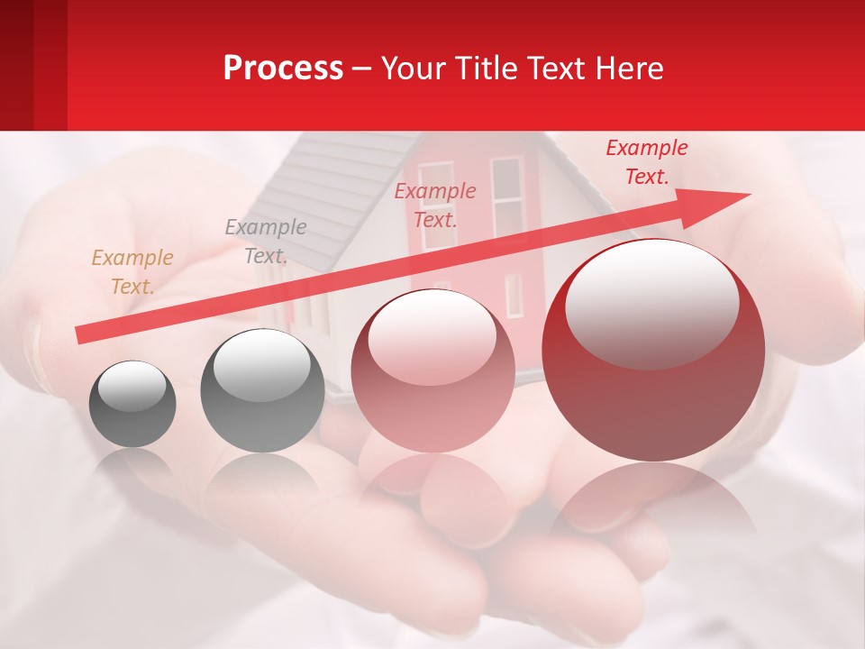 Energy Conditioner House PowerPoint Template