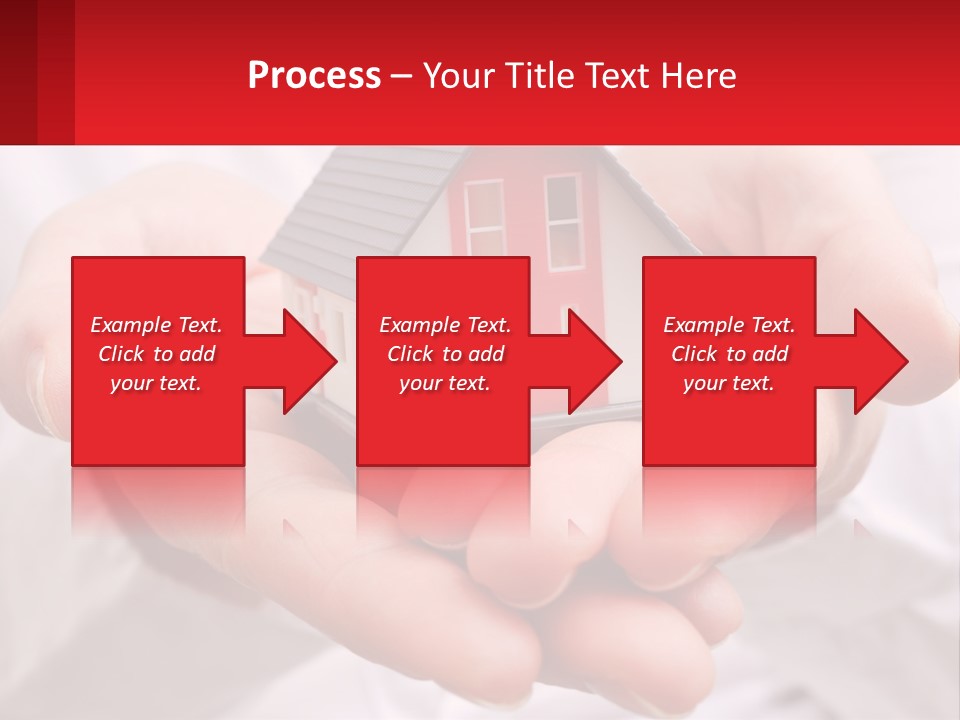 Energy Conditioner House PowerPoint Template