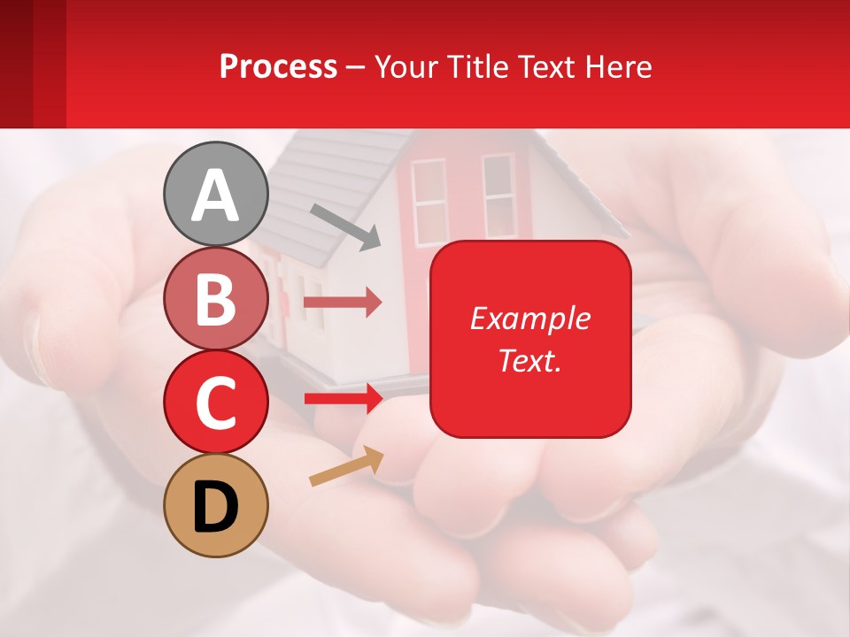 Energy Conditioner House PowerPoint Template