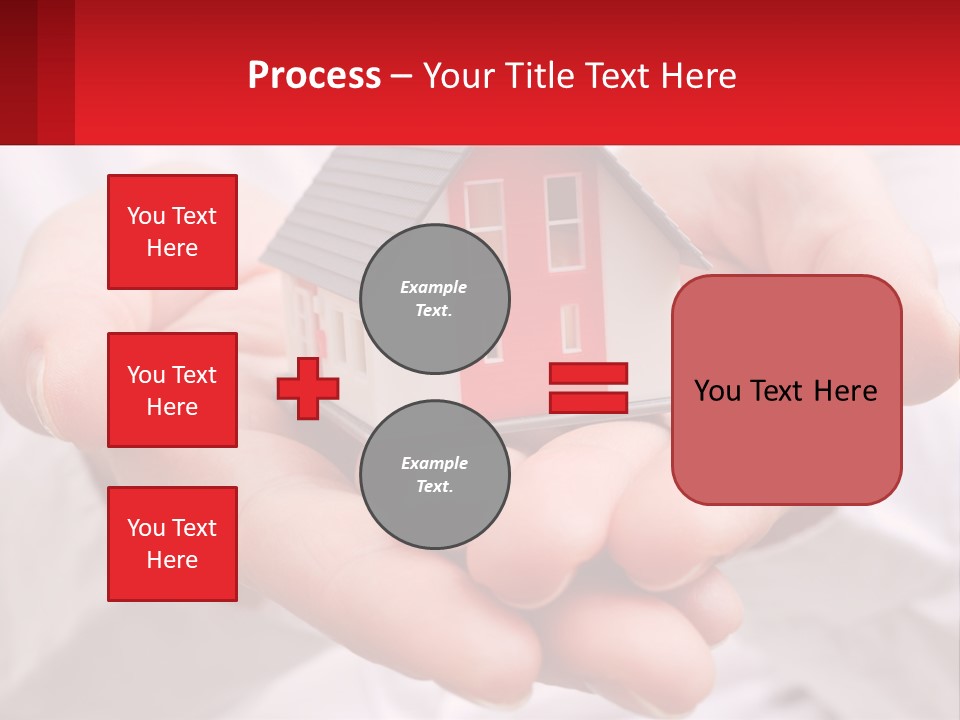 Energy Conditioner House PowerPoint Template