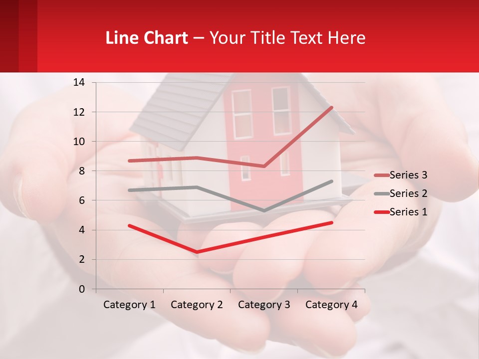 Energy Conditioner House PowerPoint Template