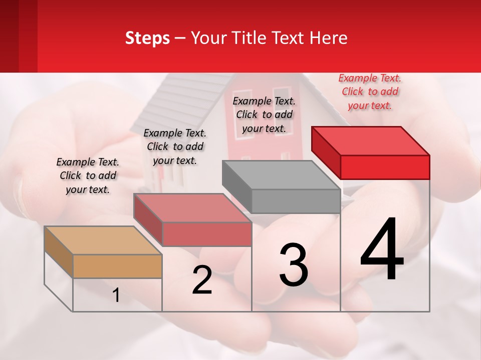 Energy Conditioner House PowerPoint Template