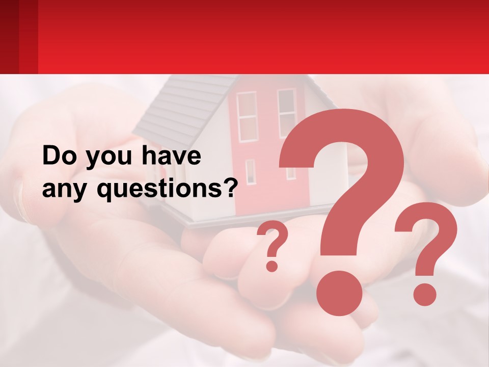 Energy Conditioner House PowerPoint Template