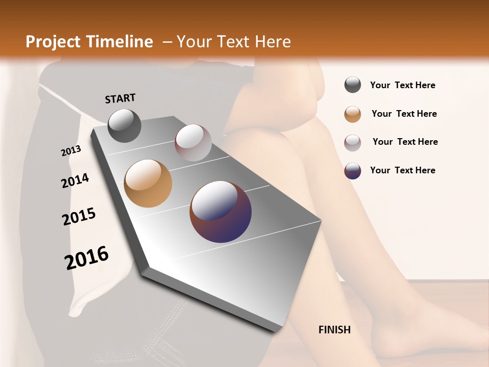 Technology System White PowerPoint Template
