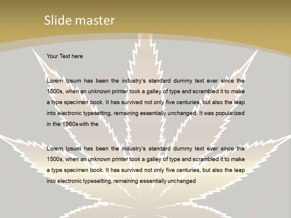 Energy Climate Equipment PowerPoint Template