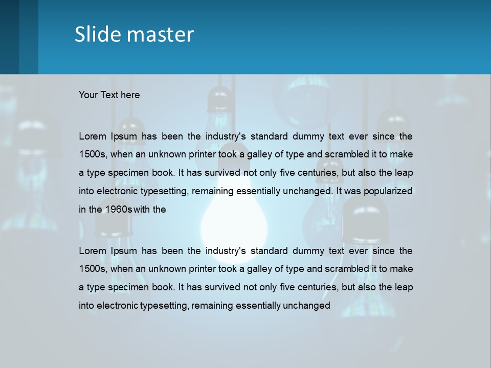 Condition Unit Equipment PowerPoint Template