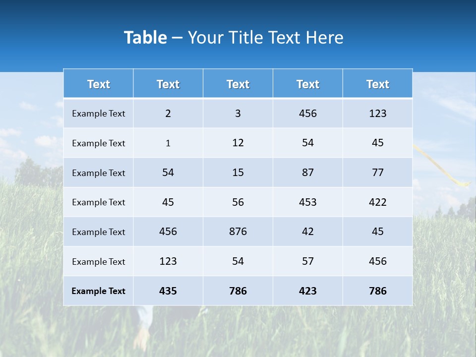 Equipment System Condition PowerPoint Template