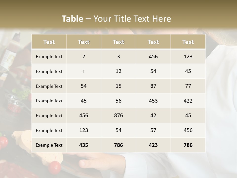 Temperature Part Cooling PowerPoint Template