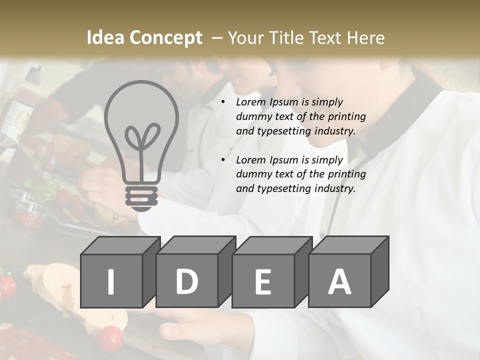 Temperature Part Cooling PowerPoint Template