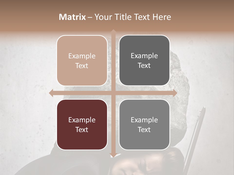 Ventilation White Remote PowerPoint Template