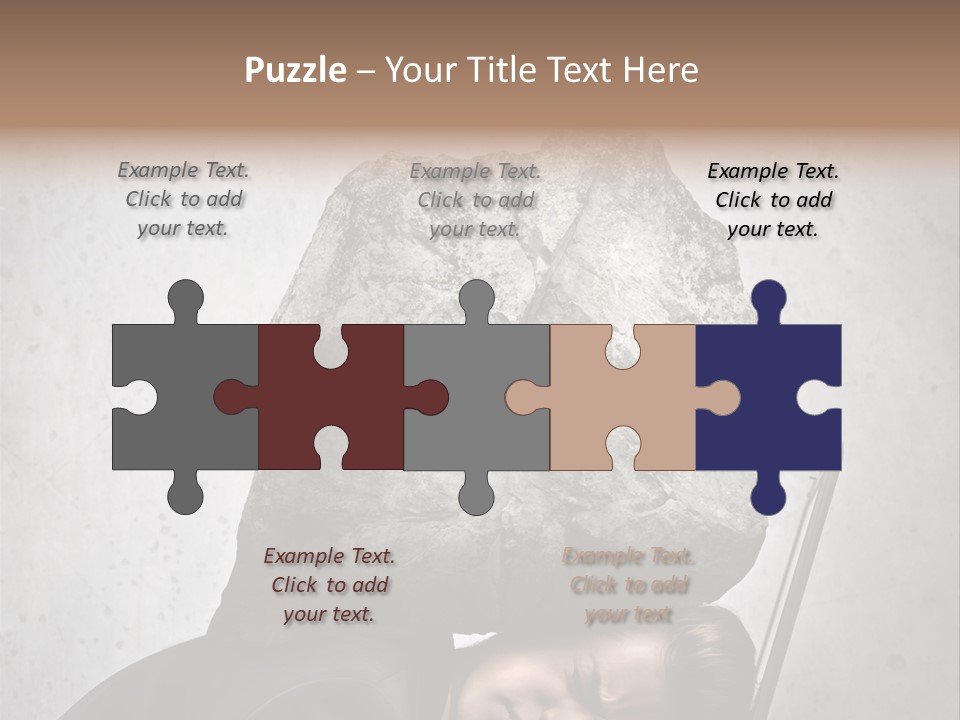 Ventilation White Remote PowerPoint Template